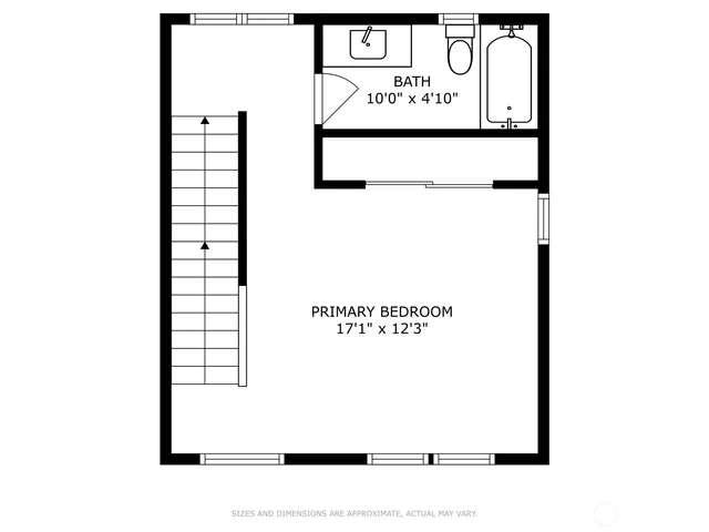 a picture of a park with a bench