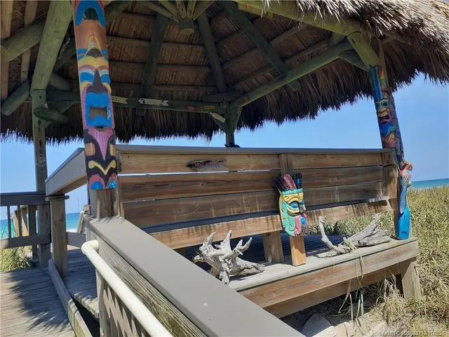 a view of beach and ocean