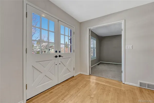 a view of an entryway