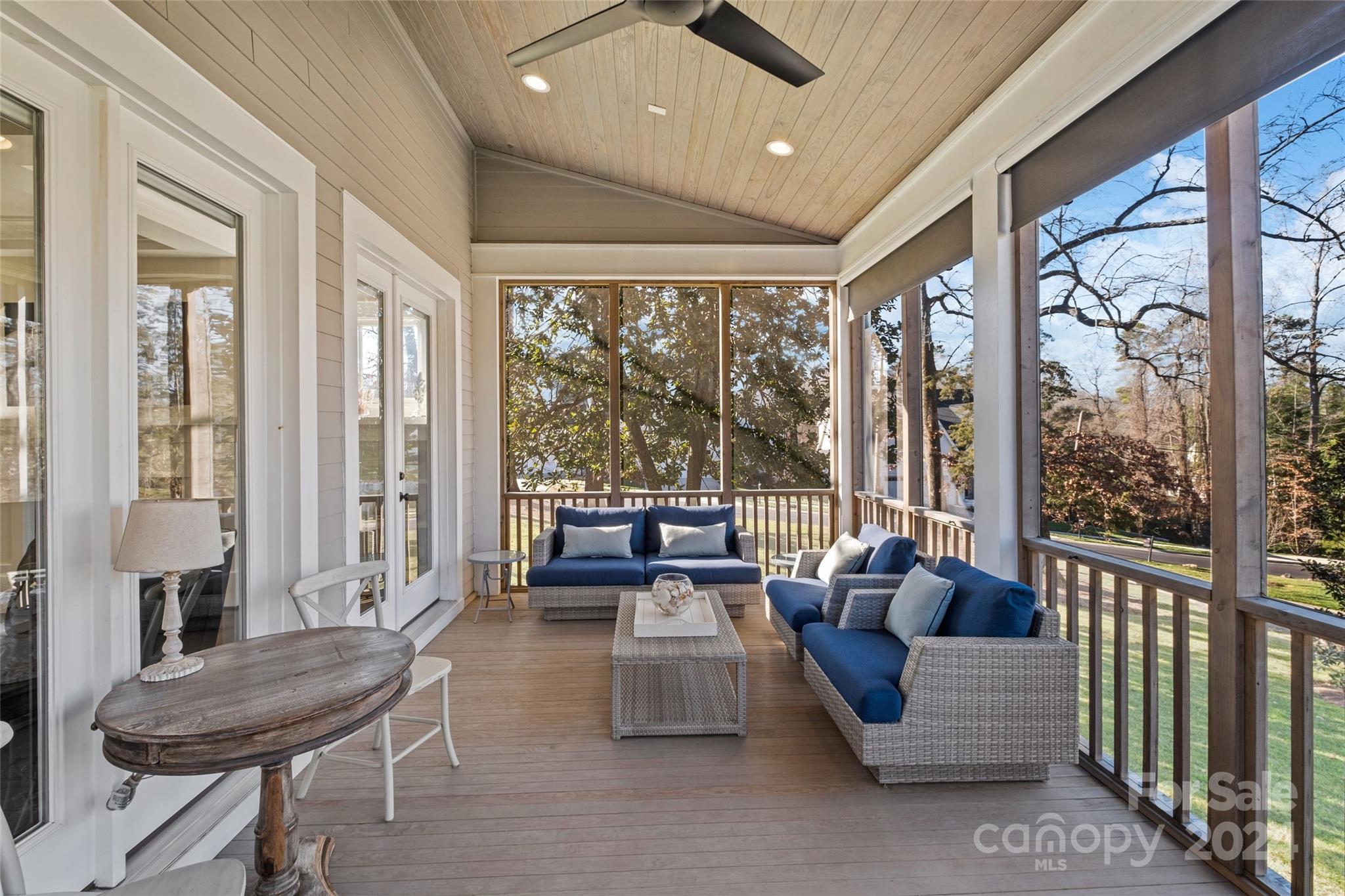 5629 Closeburn Road Charlotte, NC 28210 - Photo 23 of 44 a living room with furniture and a large window
