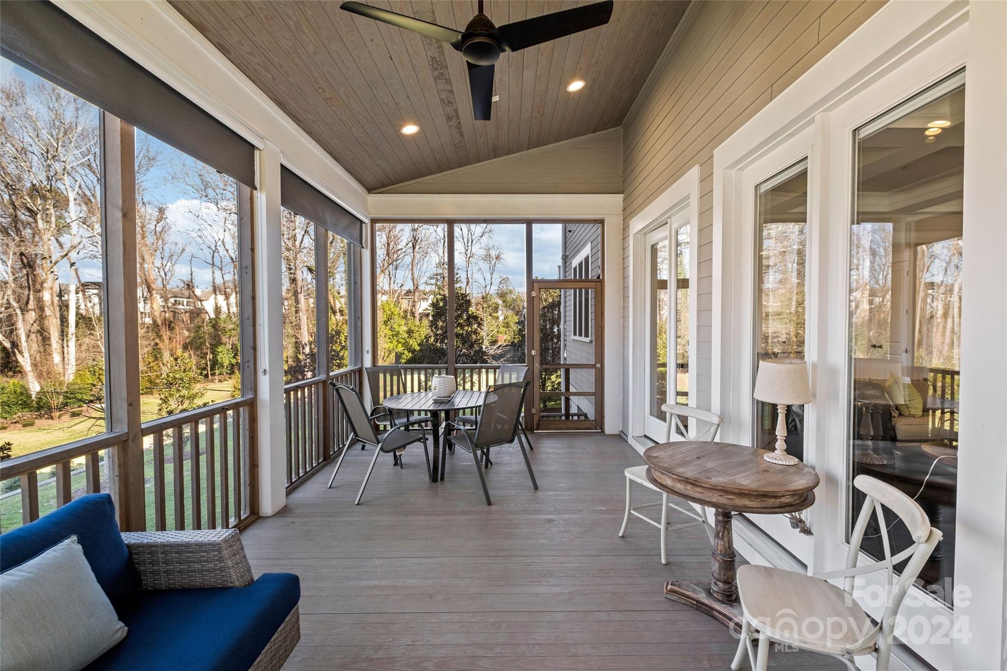 5629 Closeburn Road Charlotte, NC 28210 - Photo 24 of 44 a view of a dining room with furniture window and outside view
