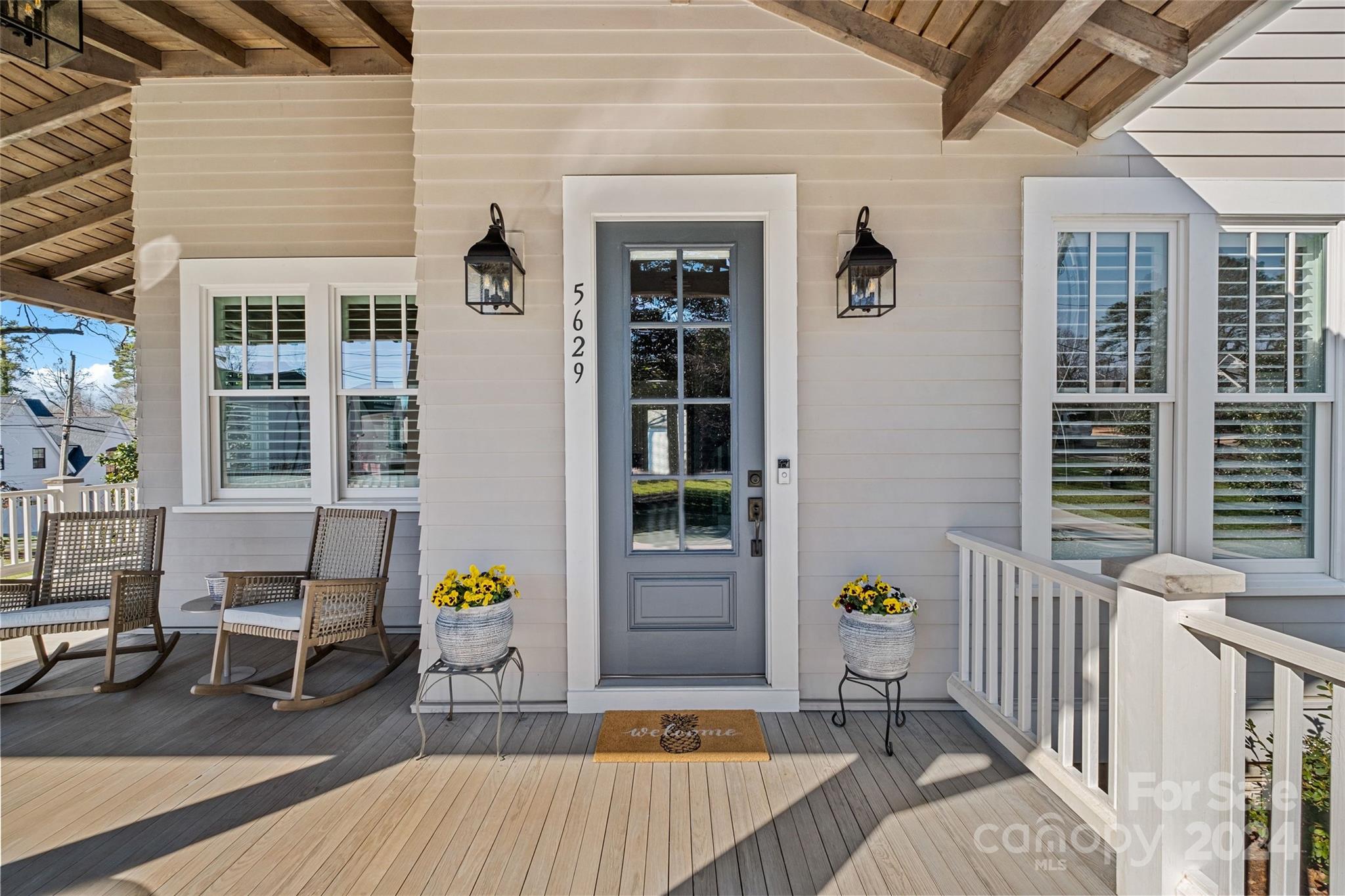 5629 Closeburn Road Charlotte, NC 28210 - Photo 3 of 44 a house view with outdoor seating space
