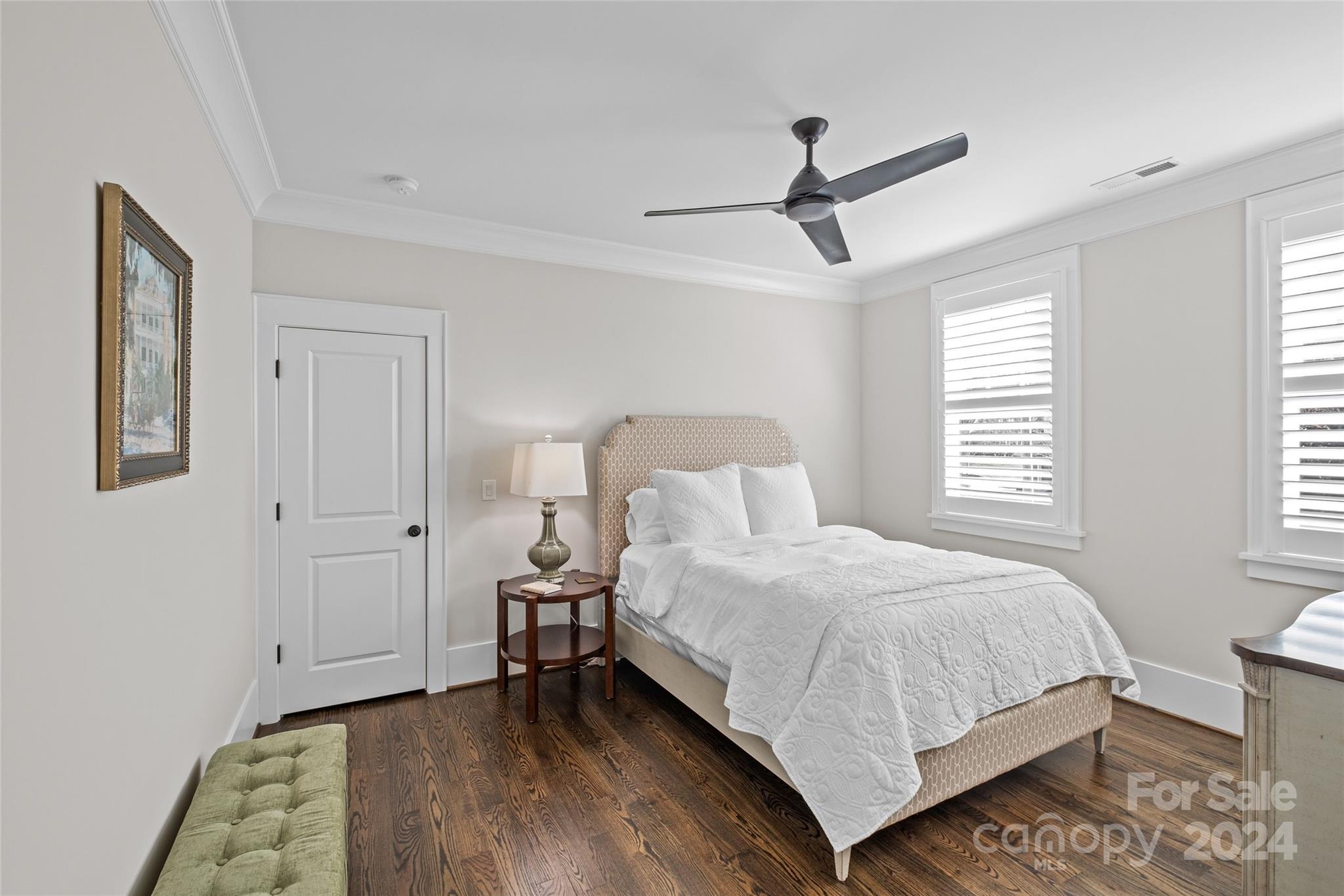 5629 Closeburn Road Charlotte, NC 28210 - Photo 36 of 44 a bedroom with a bed and window