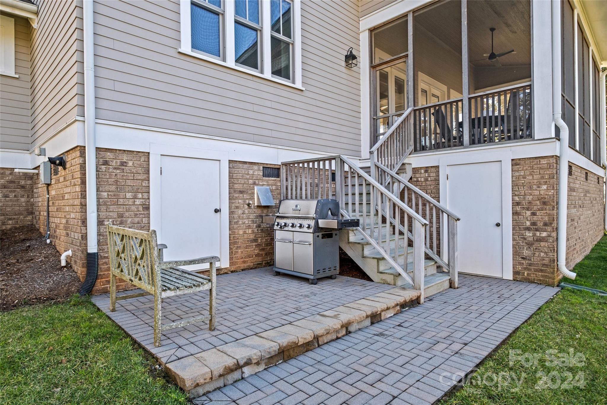 5629 Closeburn Road Charlotte, NC 28210 - Photo 44 of 44 a view of a house with backyard and deck