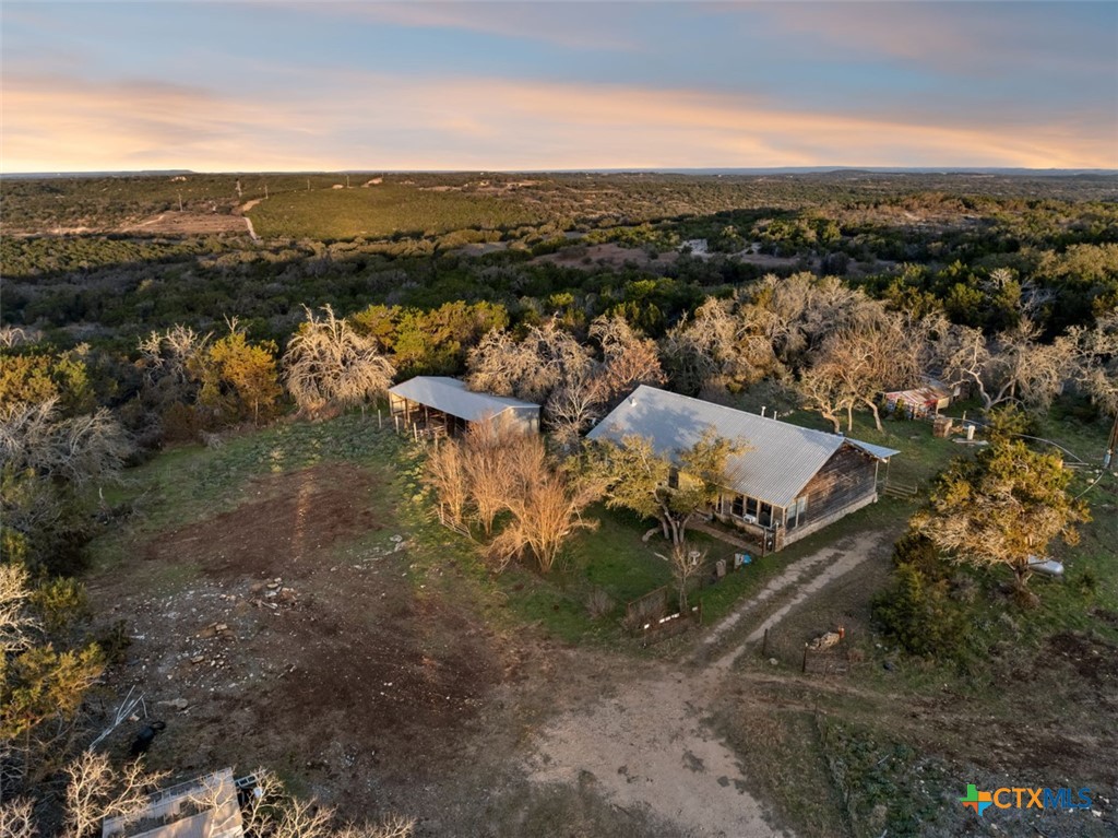 3003 Old Red Ranch Road Johnson City, TX 78636 - Photo 14 of 17 an aerial view of mountain with lake view