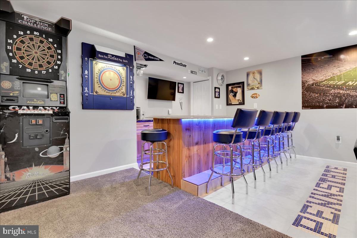 20 Southfield Road Lebanon, PA 17042 - Photo 22 of 26 Bar & Game Area in Basement
