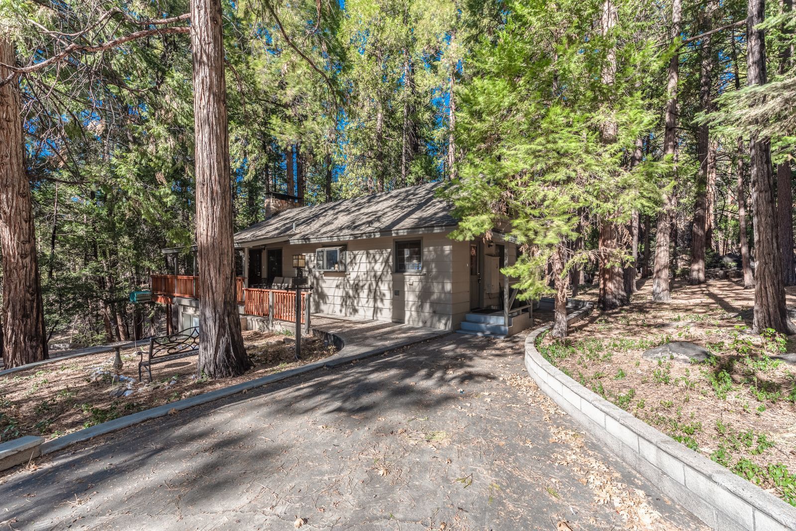 55180 Daryll Road Idyllwild, CA 92549 - Photo 2 of 7 a view of a house with a tree beside it