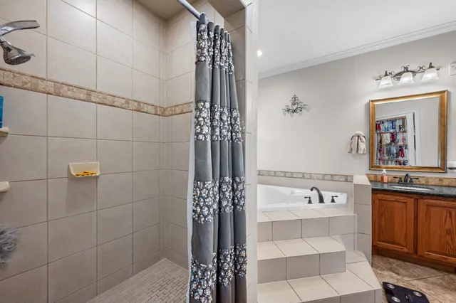 a view of a house with sitting area and seating space