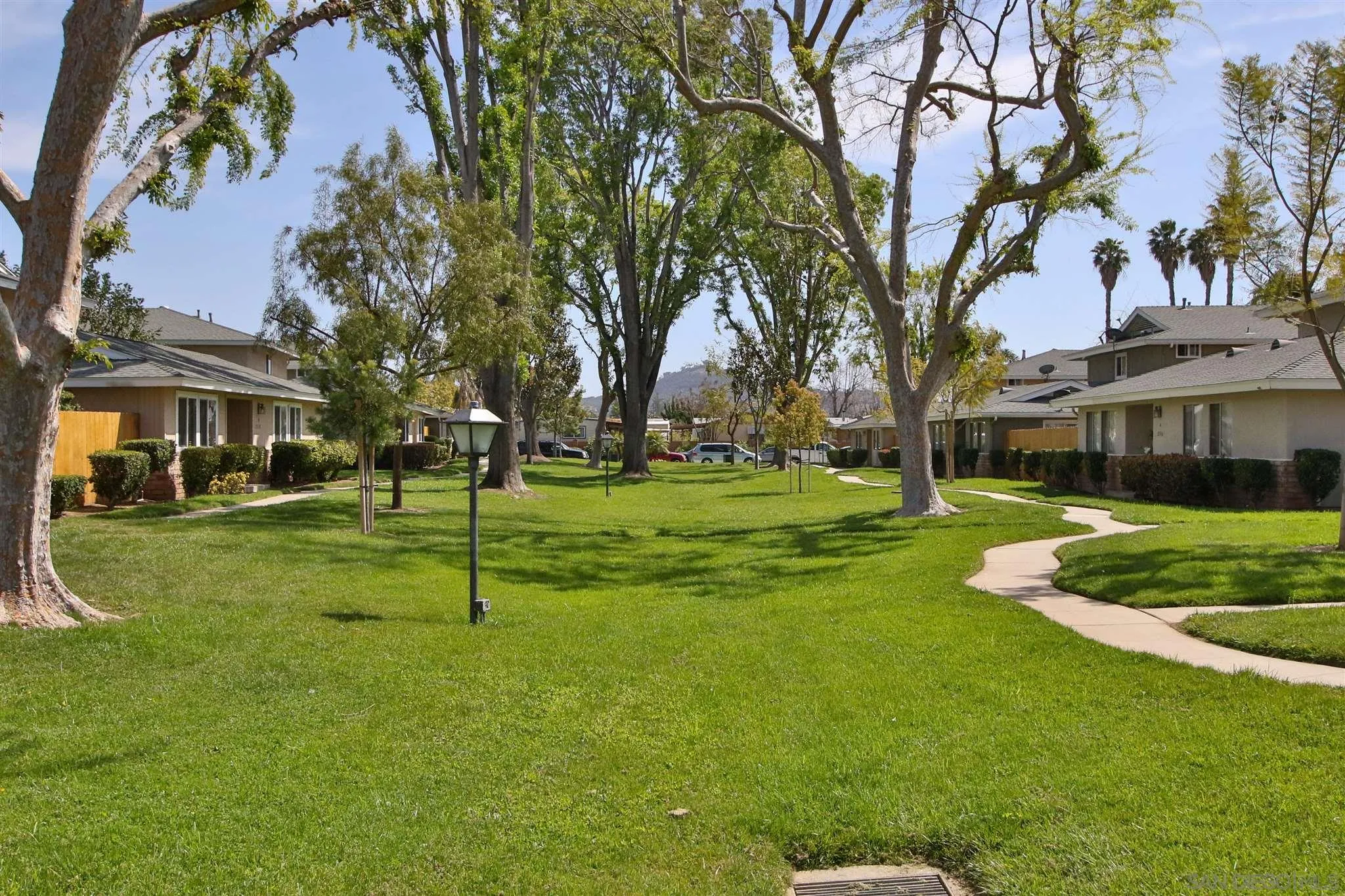 2502 Wanek Road, Unit B Escondido, CA 92027 - Photo 20 of 29 a view of a house with a big yard and palm trees