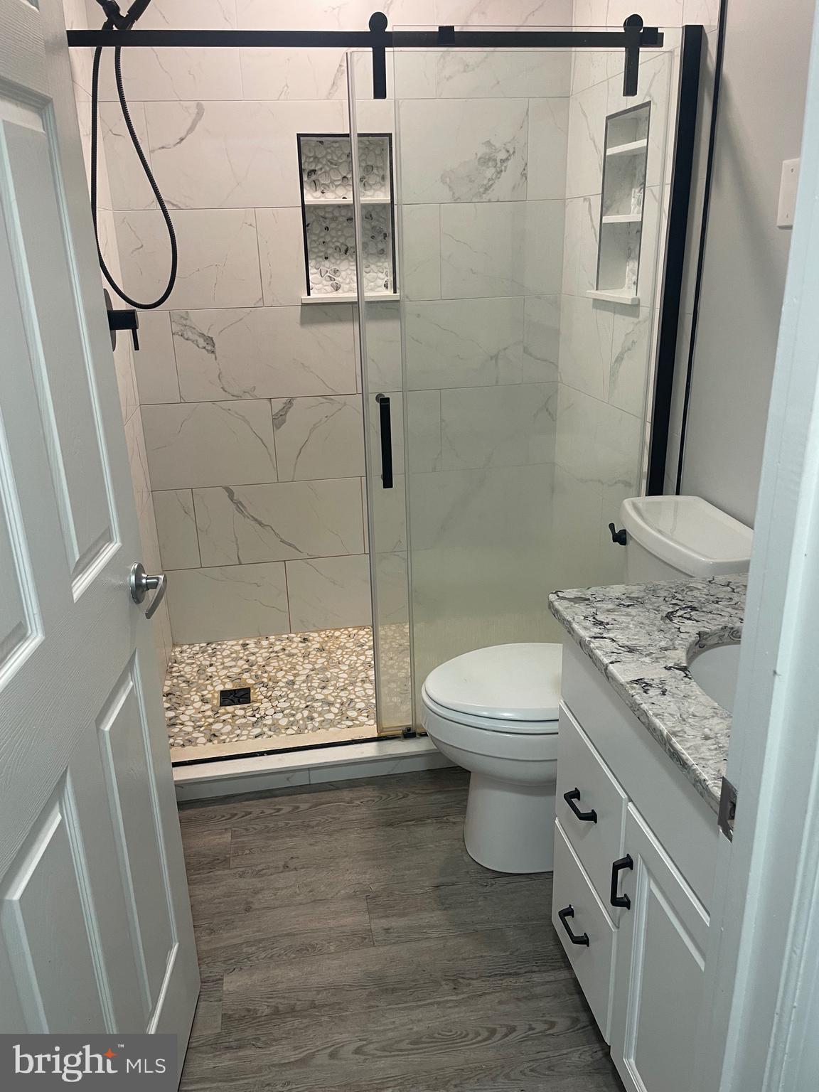 38901 Sea Gull Road Selbyville, DE 19975 - Photo 6 of 10 a bathroom with a sink a toilet and shower