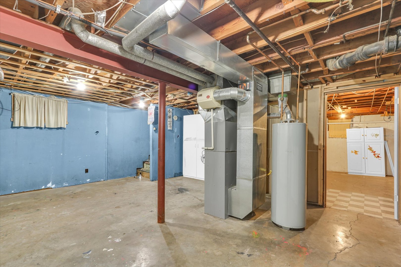 1108 Eastern Drive Urbana, IL 61801 - Photo 23 of 29 a view of a hallway with wooden walls