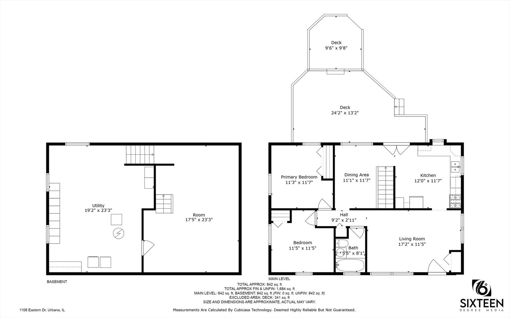1108 Eastern Drive Urbana, IL 61801 - Photo 29 of 29 a picture of a floor plan