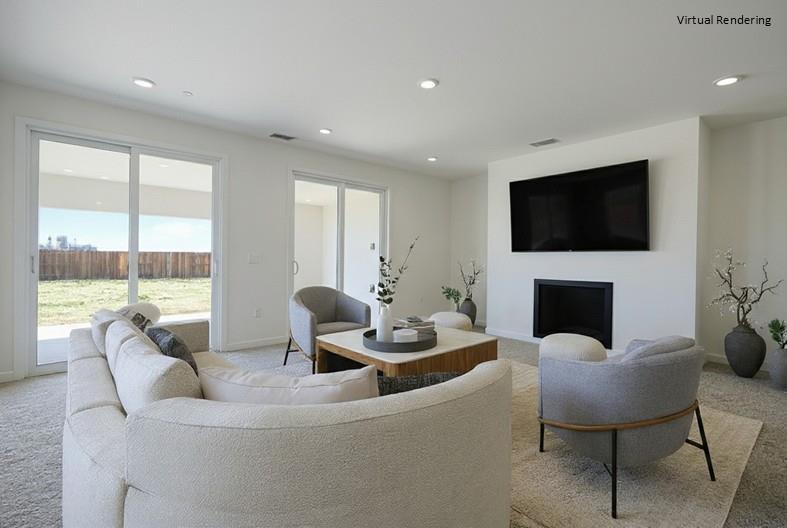 279 Piper Lane Colusa, CA 95932 - Photo 9 of 51 a living room with fireplace furniture and a flat screen tv