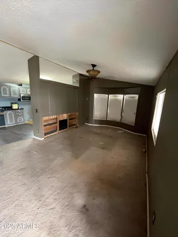 a view of a livingroom with a furniture