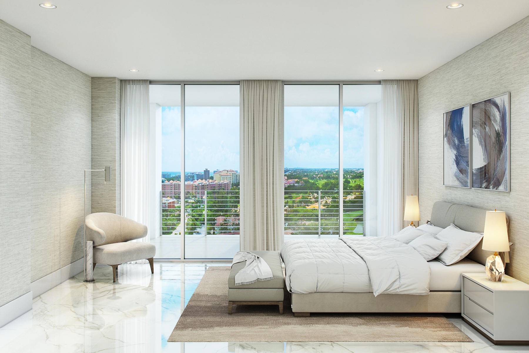 485 East Royal Palm Road, Unit 704 Boca Raton, FL 33432 - Photo 3 of 9 Master Bedroom