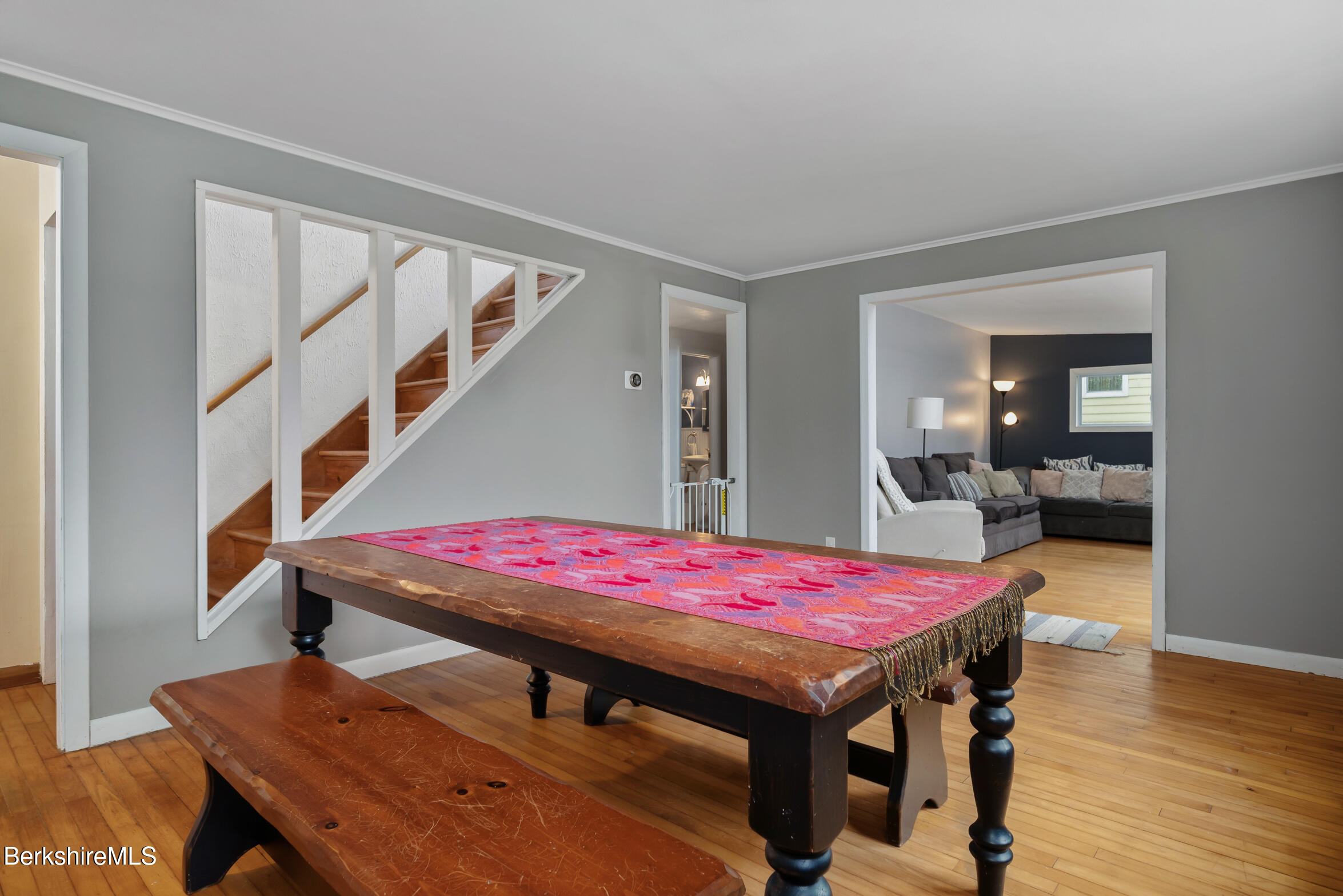 310 Luce Road Williamstown, MA 01267 - Photo 9 of 30 a dining room with furniture and wooden floor