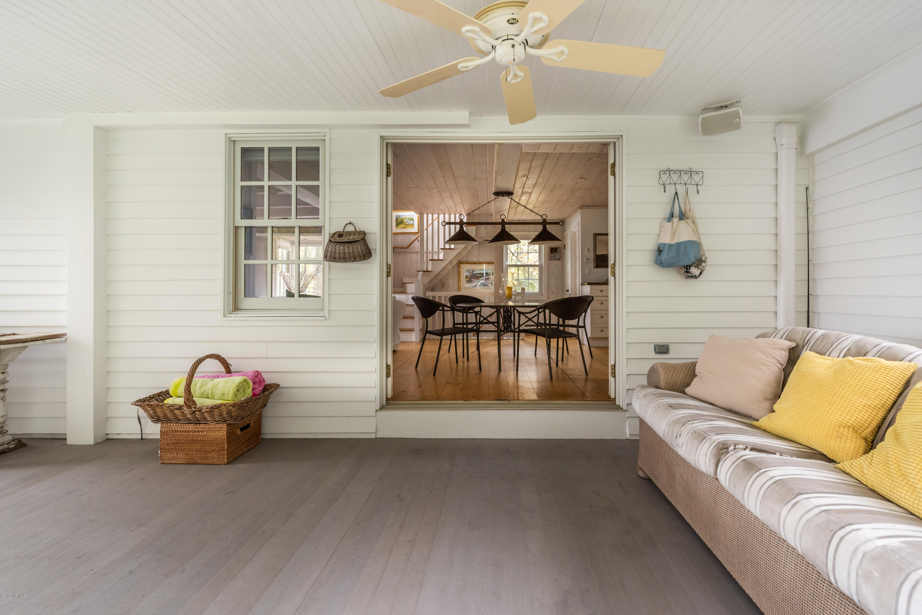 42 Lake Rd Extension Richmond, MA 01201 - Photo 18 of 40 a living room with furniture and kitchen view