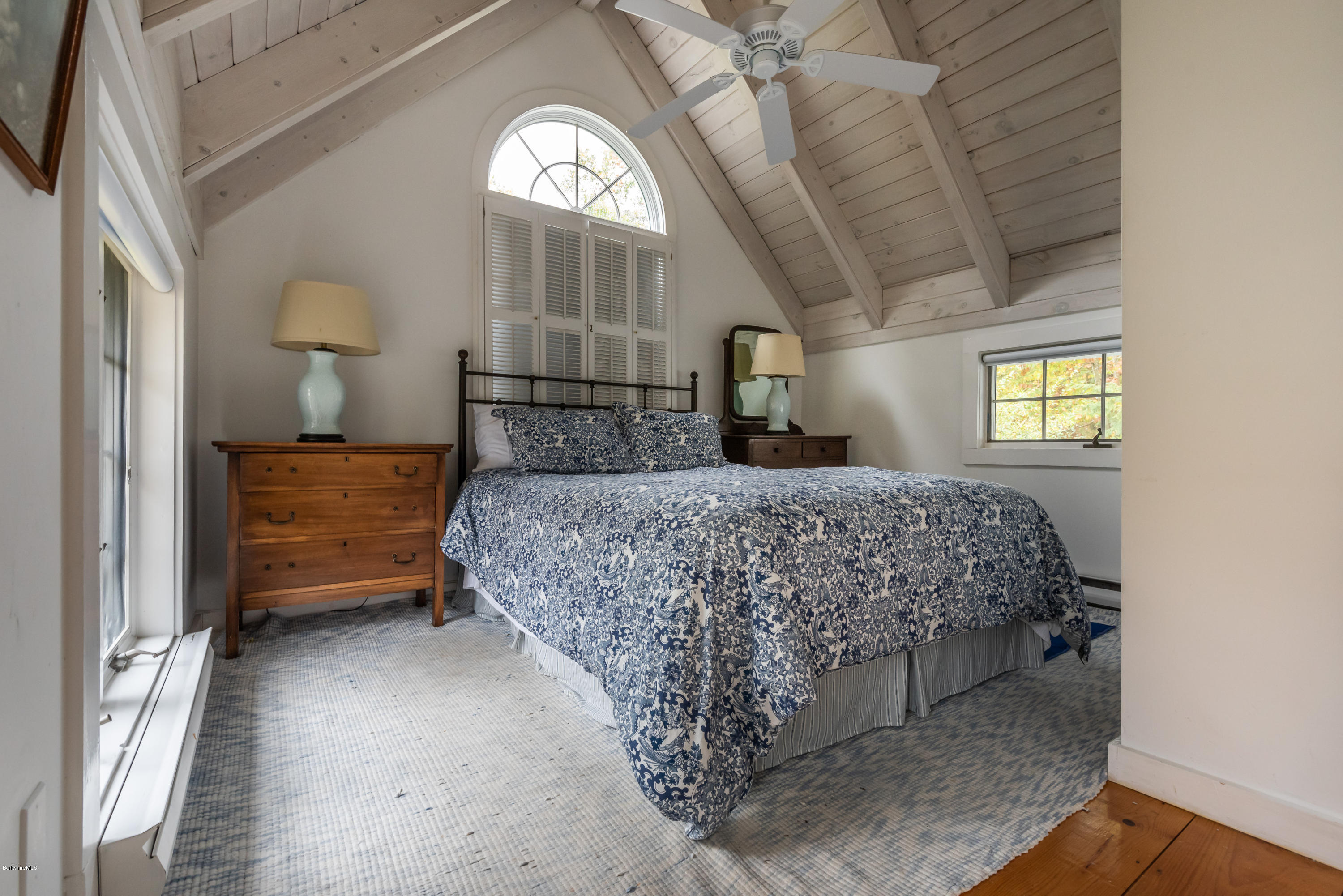 42 Lake Rd Extension Richmond, MA 01201 - Photo 29 of 40 a bedroom with a bed and a window