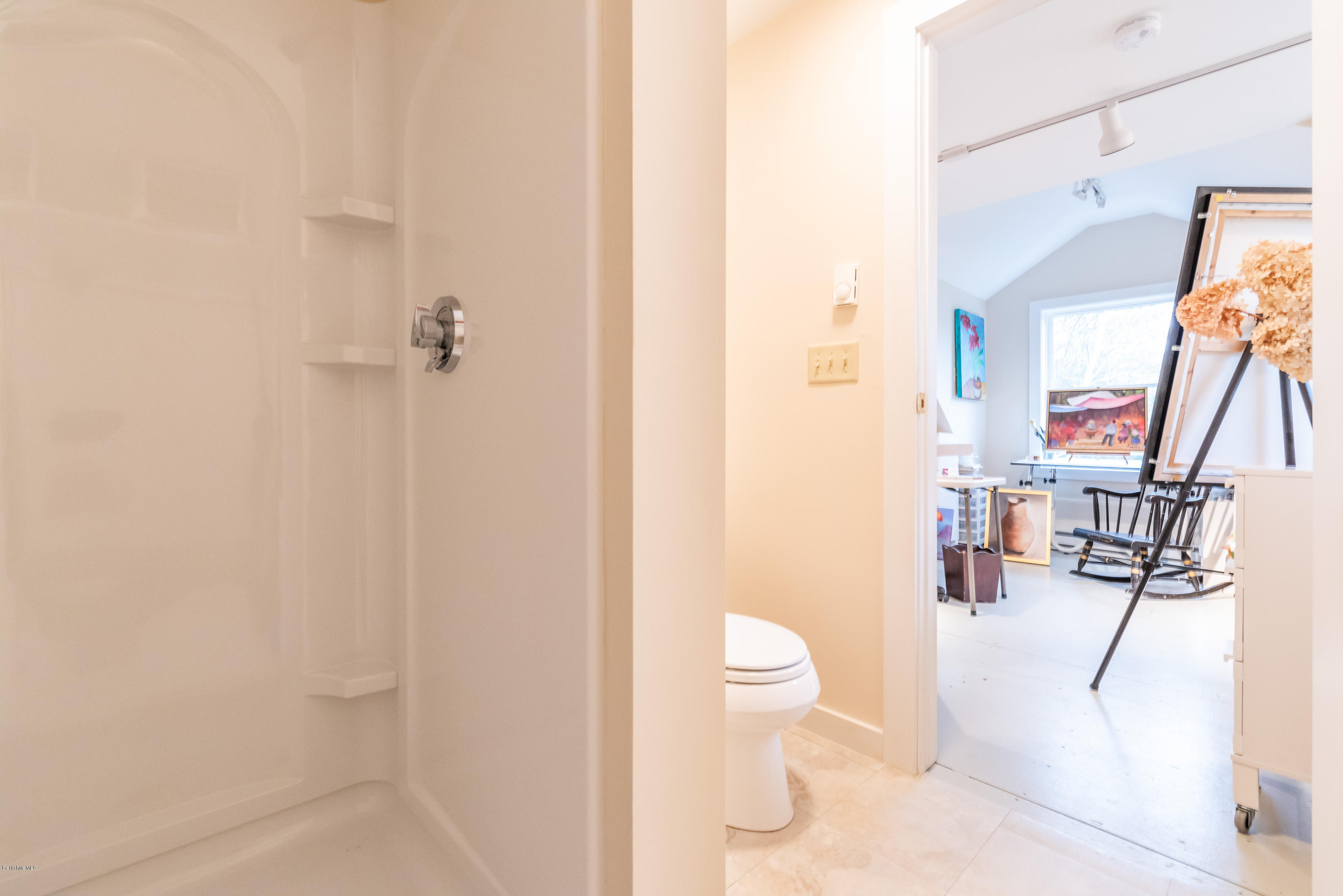 42 Lake Rd Extension Richmond, MA 01201 - Photo 36 of 40 a bathroom with a sink a toilet and shower