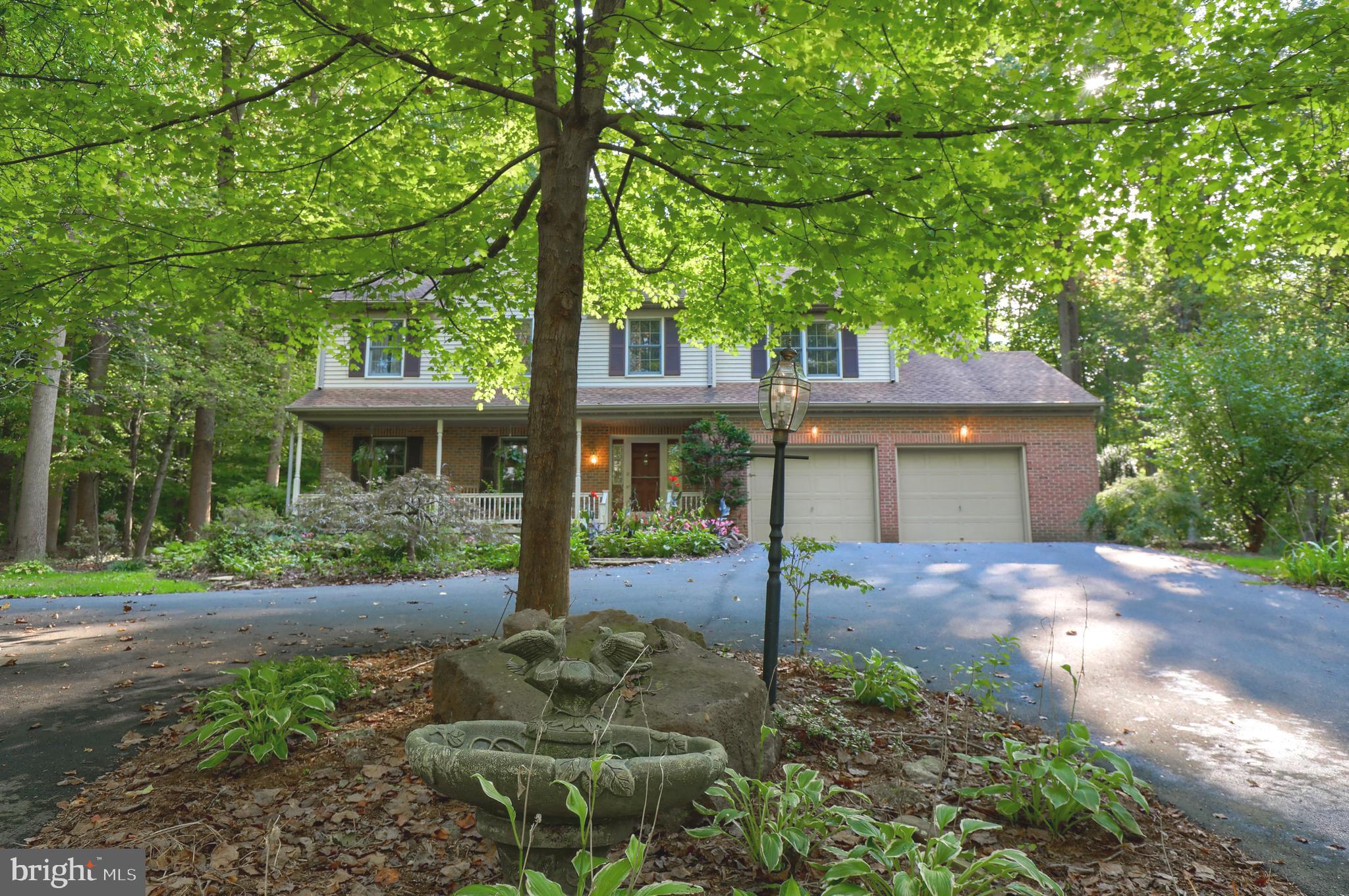 425 Greenville Road Denver, PA 17517 - Photo 4 of 51 Front View with Circular Driveway