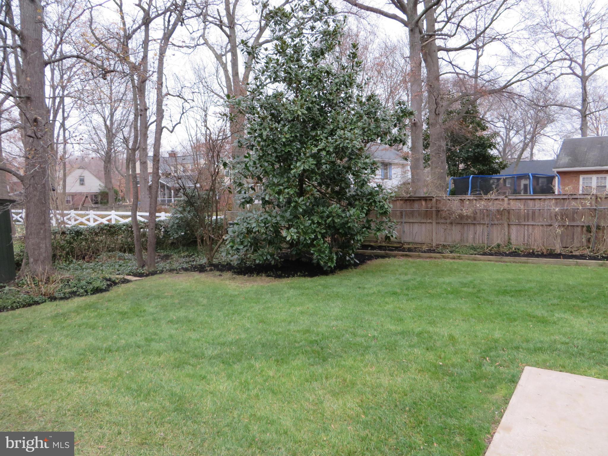 8425 Riverside Road Alexandria, VA 22308 - Photo 27 of 28 a view of a backyard with a garden