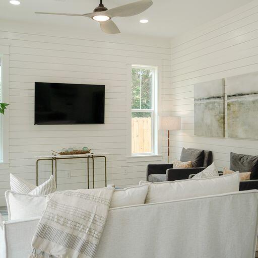 33 Maritime Way Santa Rosa Beach, FL 32459 - Photo 15 of 71 a living room with furniture and a flat screen tv