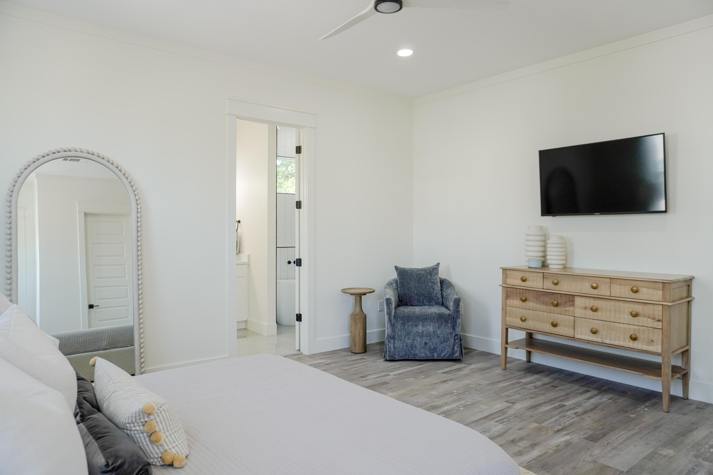 33 Maritime Way Santa Rosa Beach, FL 32459 - Photo 37 of 71 a bedroom with a bed and a flat screen tv