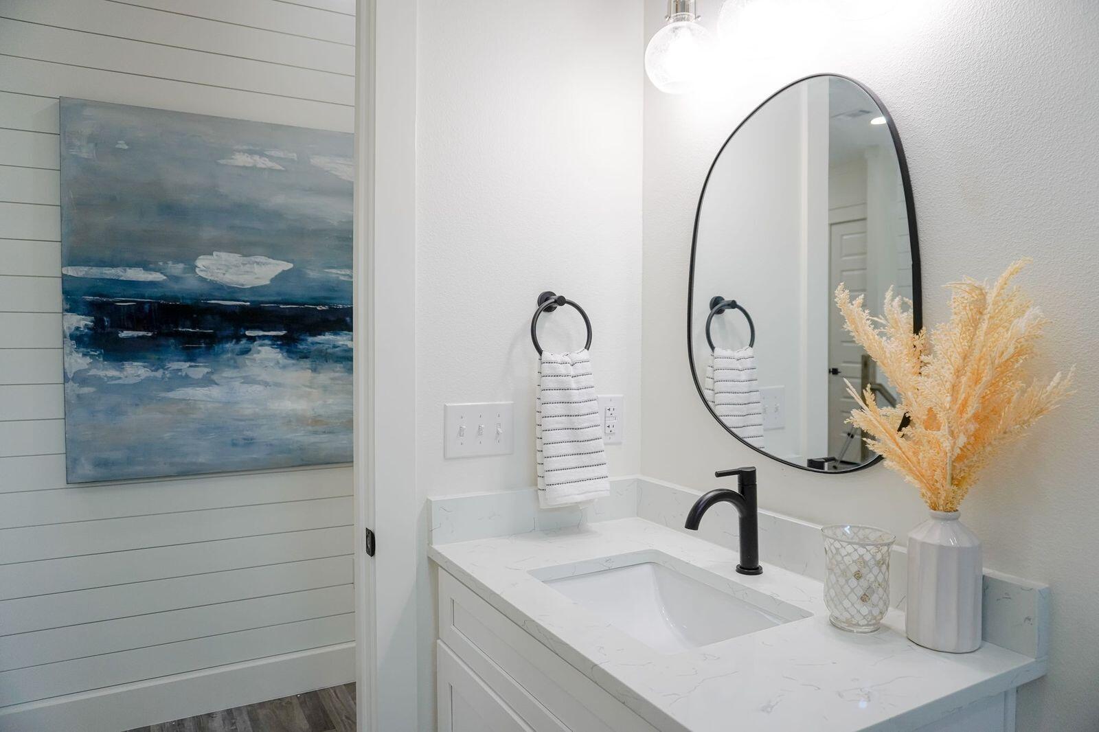 33 Maritime Way Santa Rosa Beach, FL 32459 - Photo 53 of 71 a bathroom with a sink and a mirror