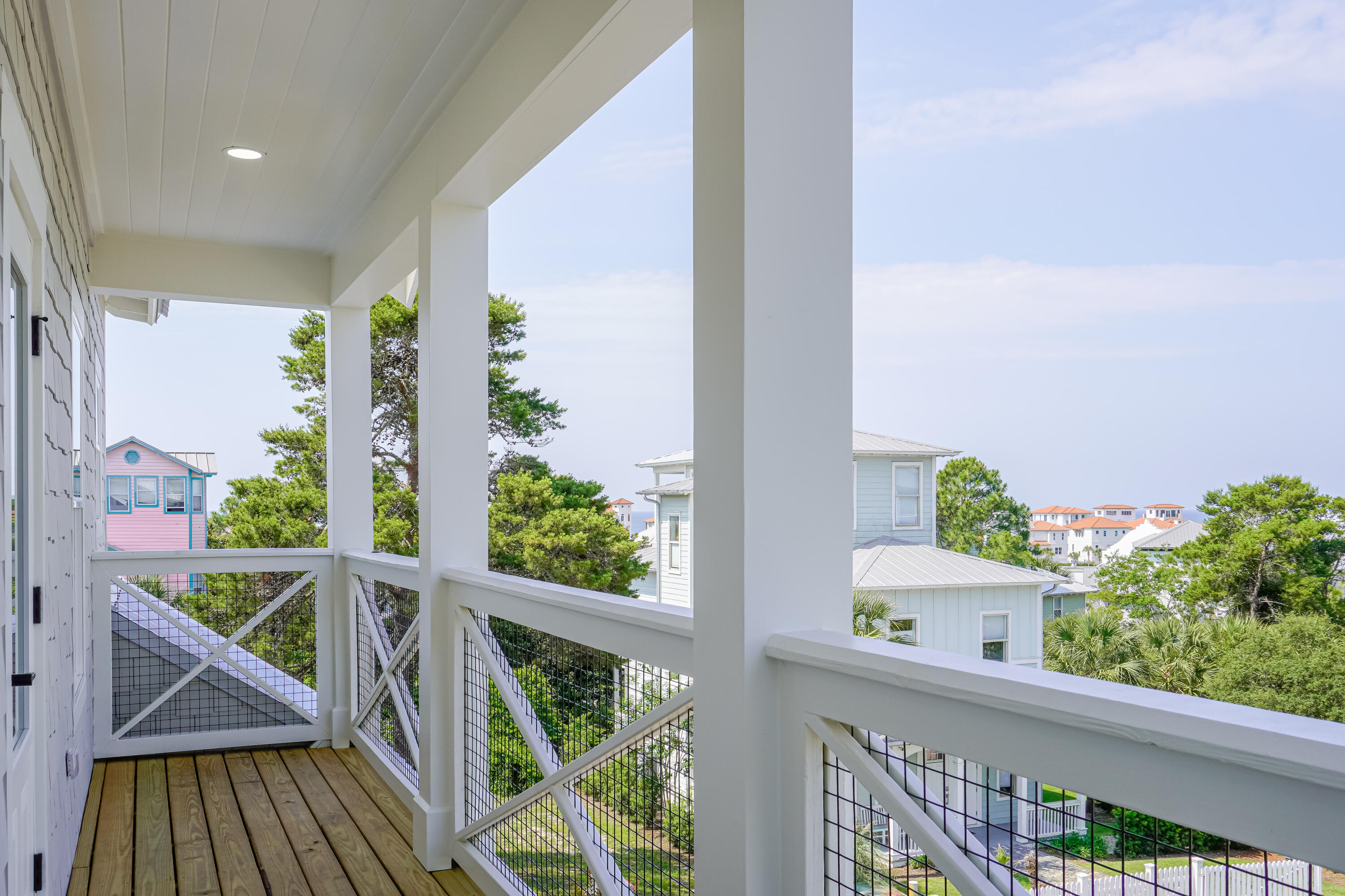 33 Maritime Way Santa Rosa Beach, FL 32459 - Photo 67 of 71 a view of balcony with wooden floor