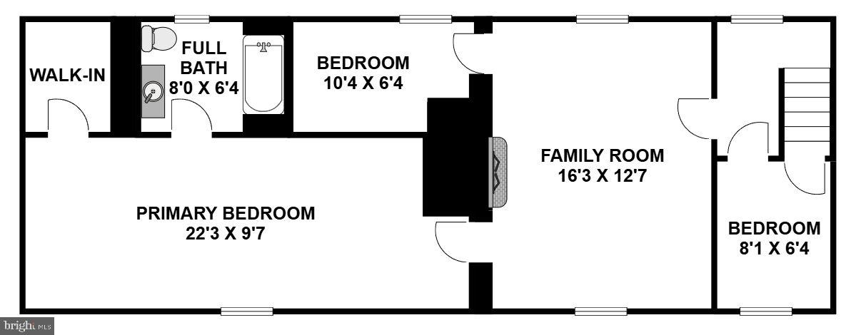 1420 Daisy Road Woodbine, MD 21797 - Photo 31 of 32 Upper Level Floor Plan