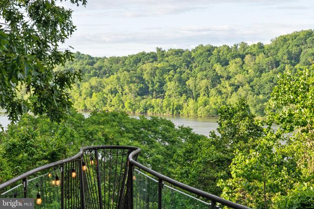 a view of a forest from a balcony