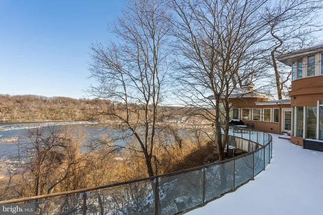 a view of a forest with mountains in the background