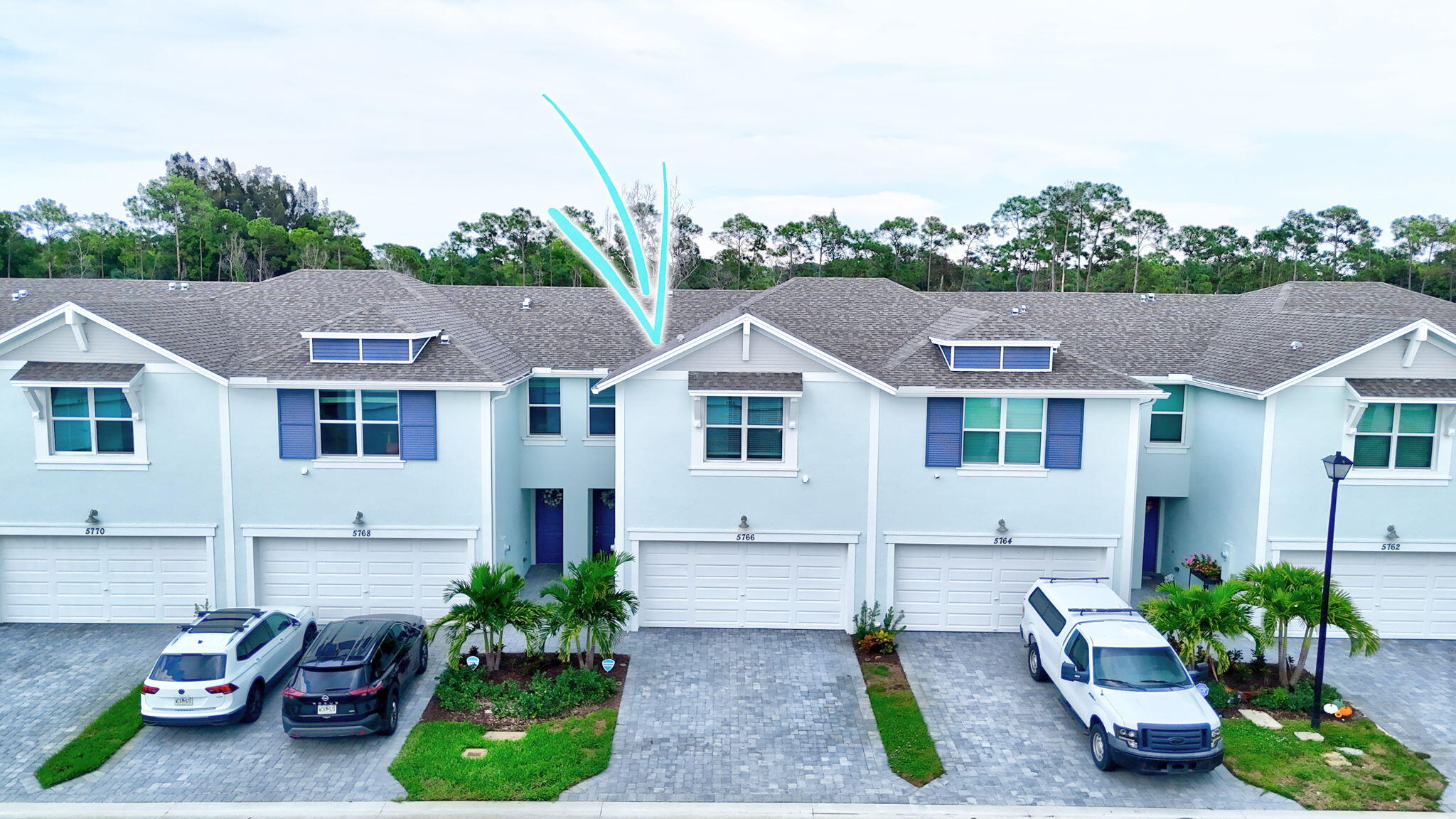 5766 Southeast Edgewater Circle Stuart, FL 34997 - Photo 33 of 46 Front of Townhome