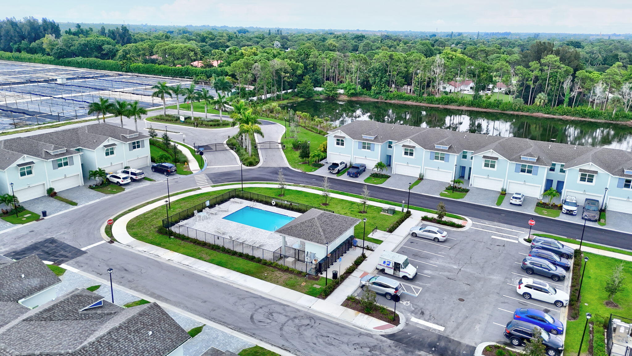 5766 Southeast Edgewater Circle Stuart, FL 34997 - Photo 38 of 46 Community Pool and Cabana