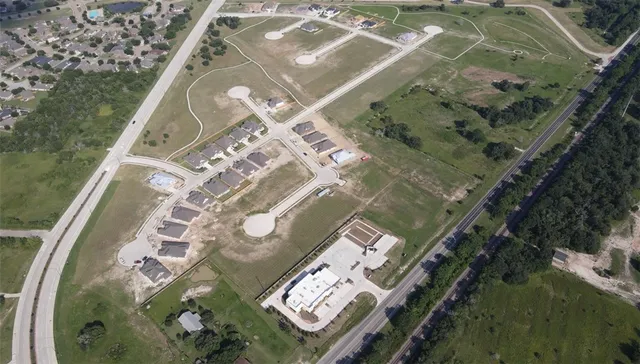 a view of a big yard