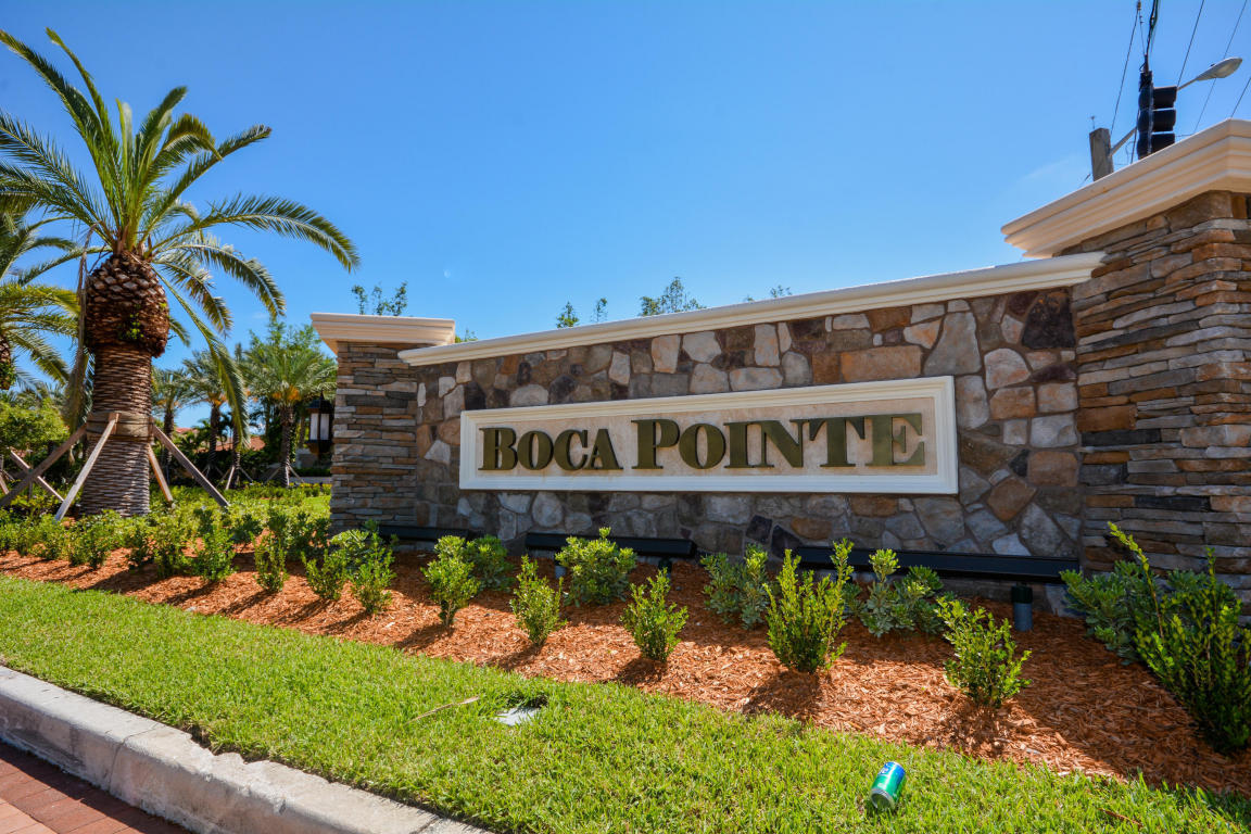 6502 Via Regina Boca Raton, FL 33433 - Photo 29 of 35 Boca Pointe Sign