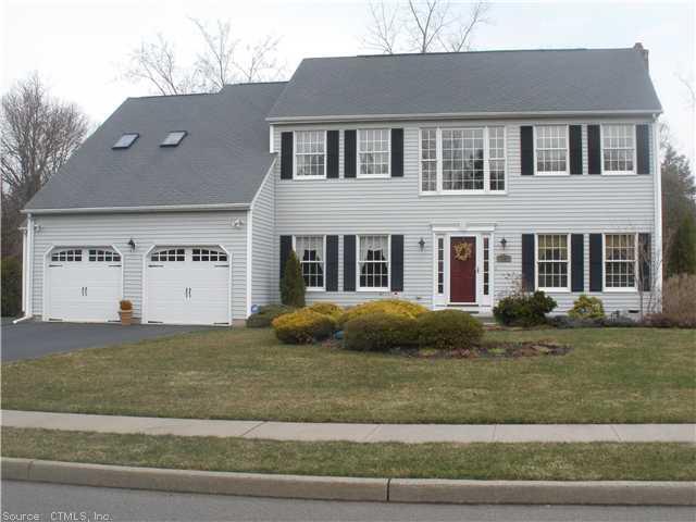 30 Rising Trail Road Cheshire, CT 06410 - Photo 1 of 1 a front view of a house with a yard