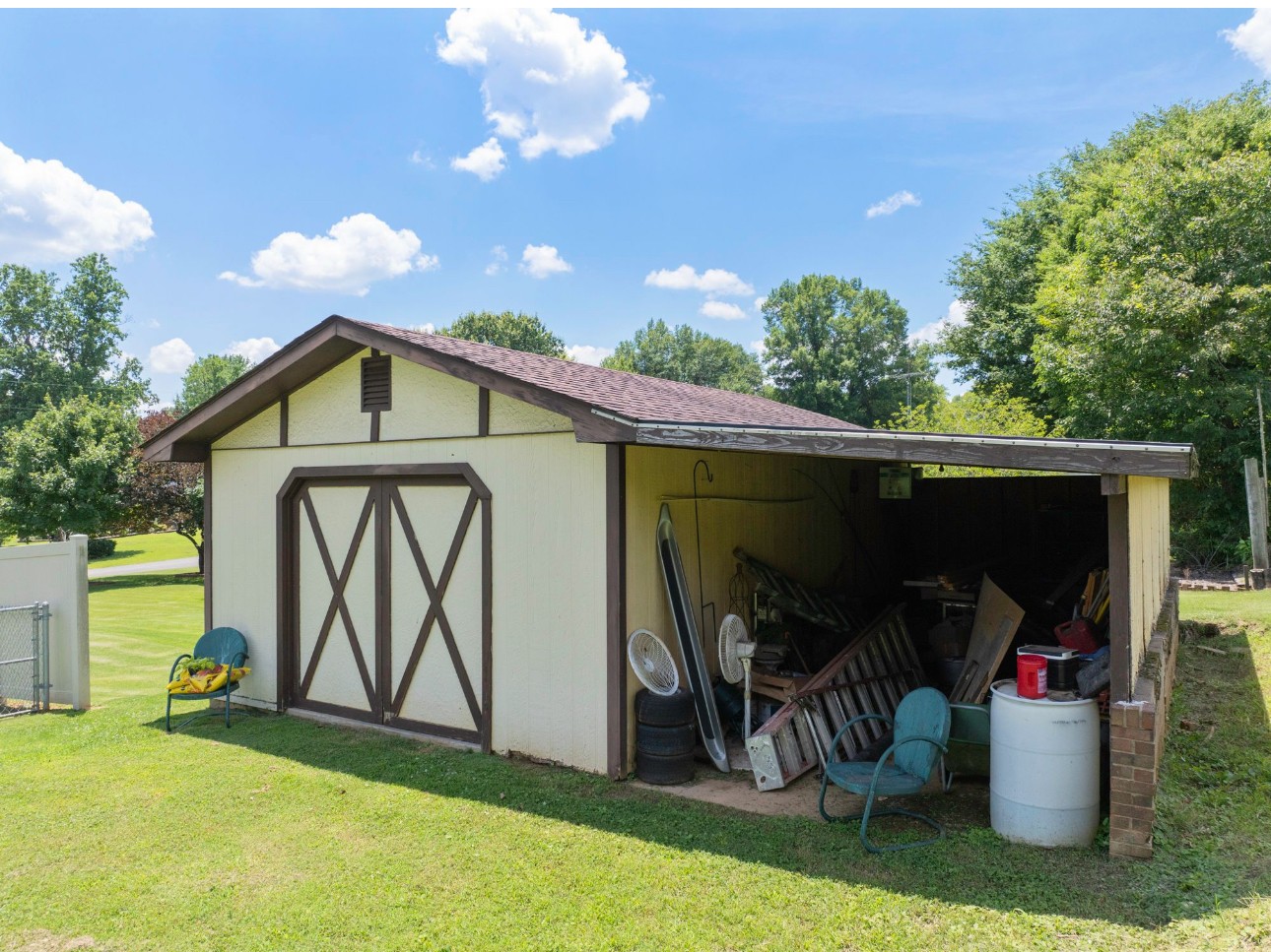 533 Taylor Street Bruceton, TN 38317 - Photo 8 of 22 a view of outdoor space with seating and green space