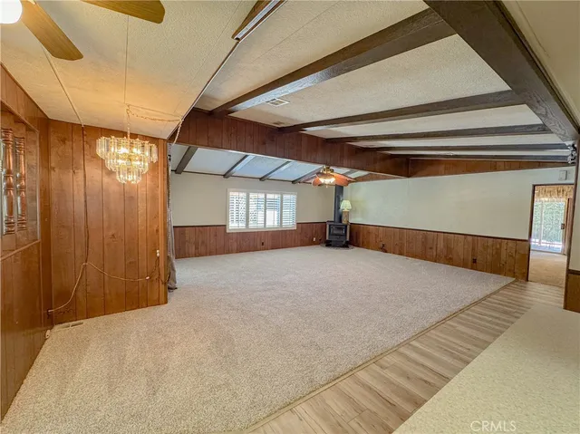 a view of empty room