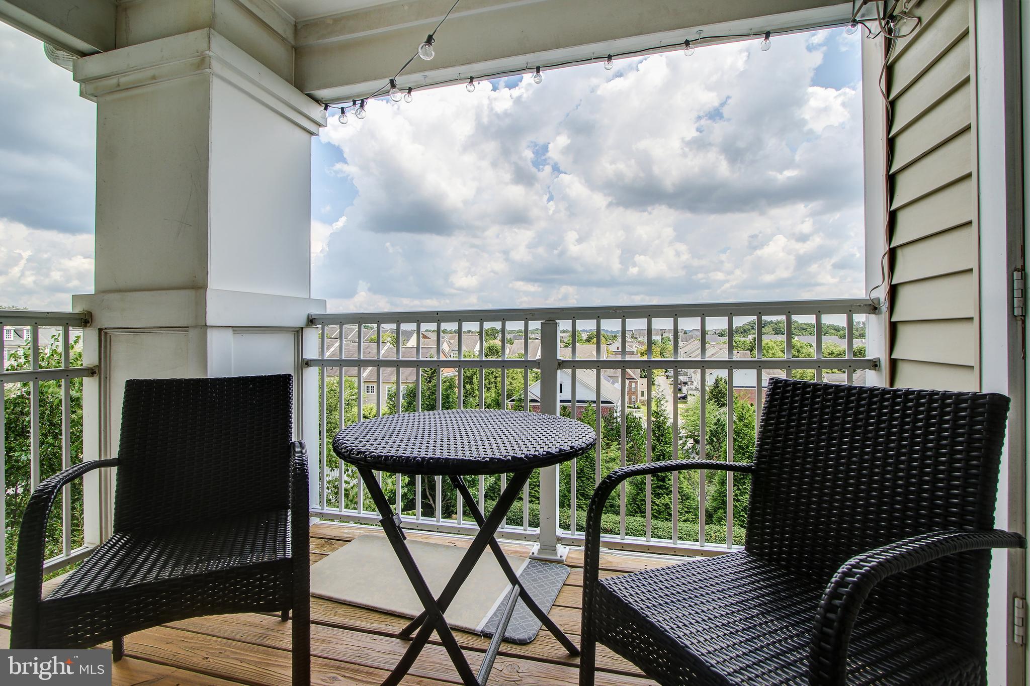 12824 Clarksburg Square Road, Unit 405 Clarksburg, MD 20871 - Photo 17 of 32 Relax on the balcony!
