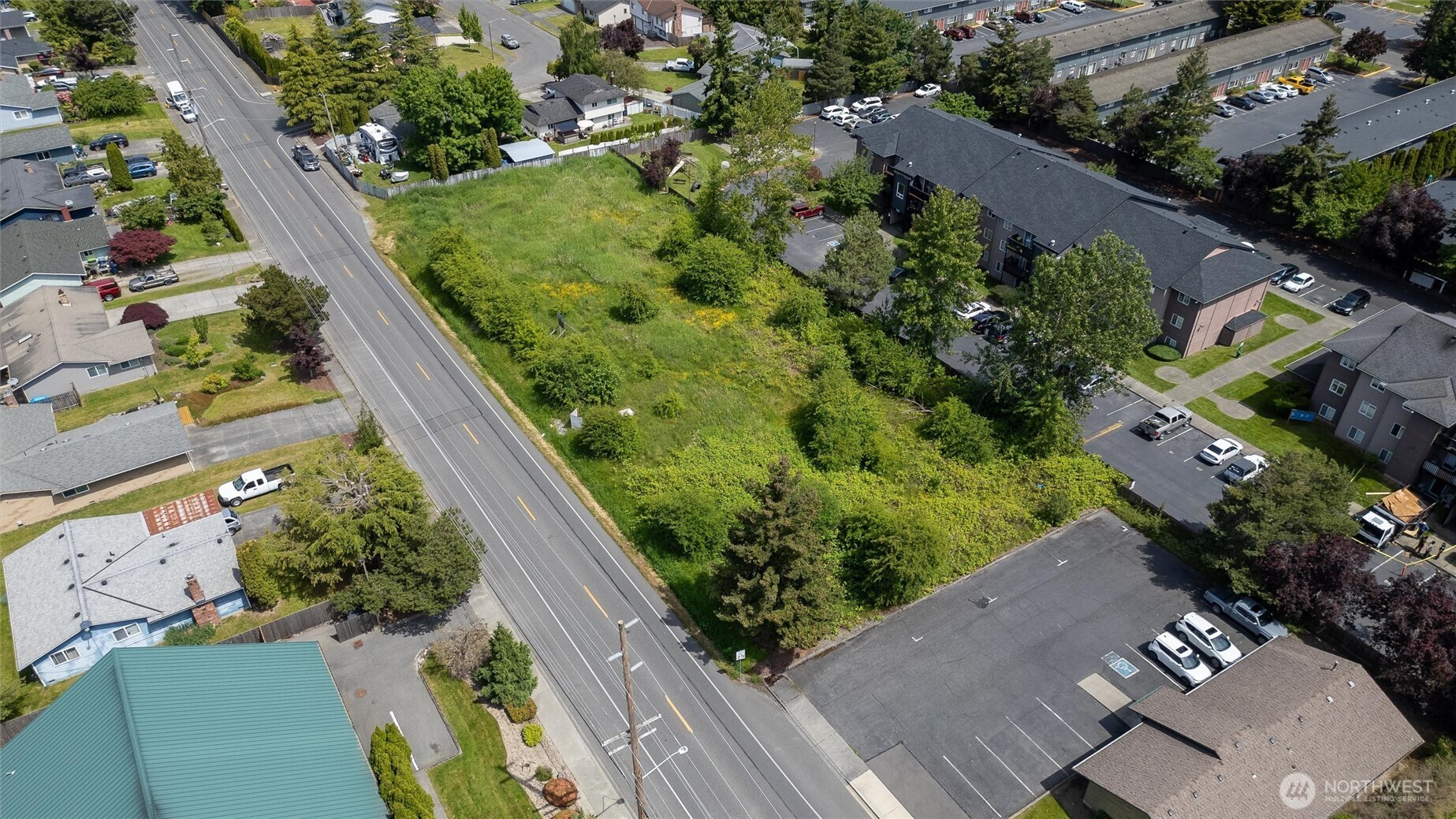 0 18th Mount Mount Vernon, WA 98274 - Photo 3 of 12 an aerial view of residential house with outdoor space