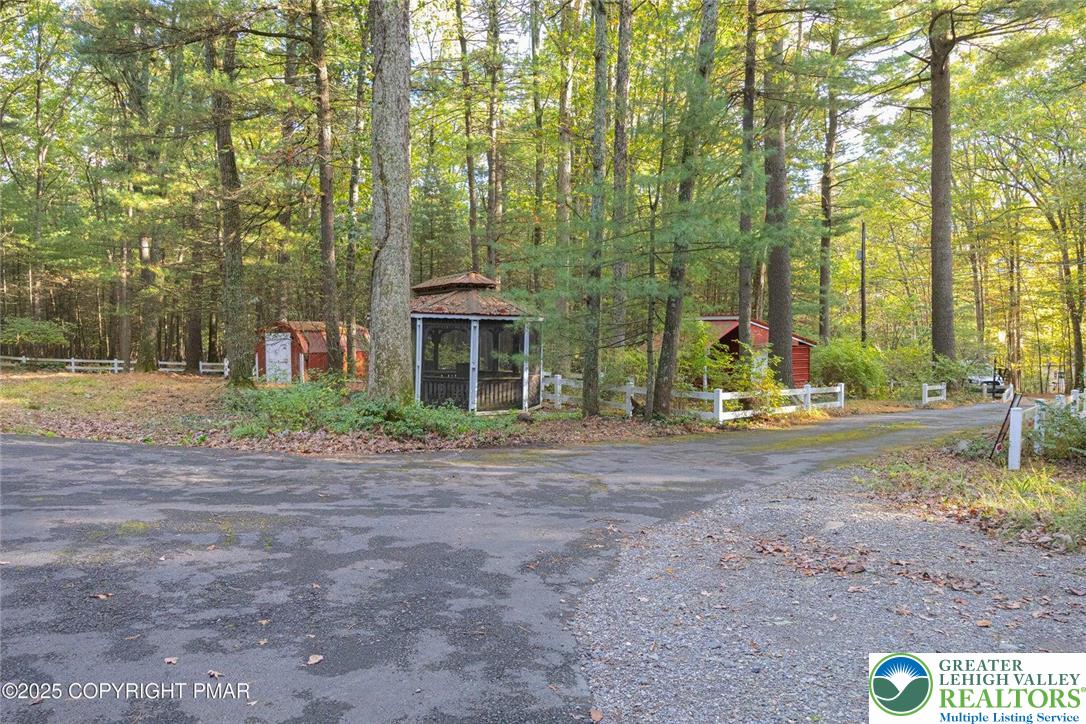229 Deer Path Kunkletown, PA 18058 - Photo 14 of 29 a backyard of a house with outdoor seating