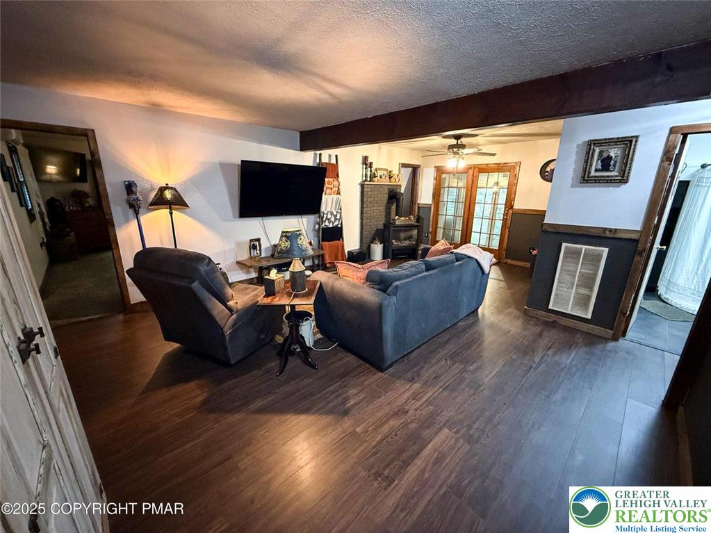 229 Deer Path Kunkletown, PA 18058 - Photo 26 of 29 a living room with furniture and a flat screen tv