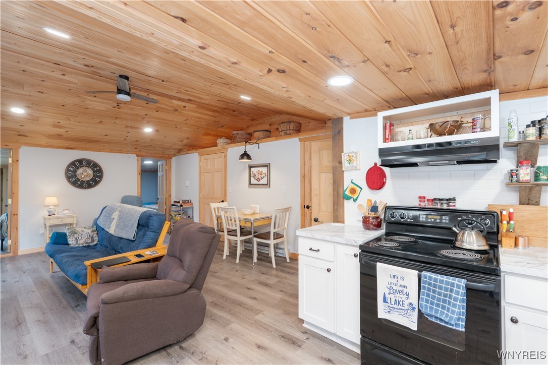 6701 Upper Drive Castile, NY 14427 - Photo 11 of 36 Open Kitchen / Dining / Living Area