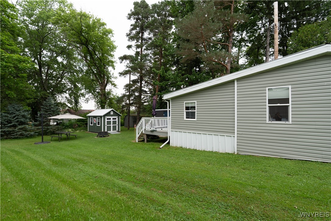 6701 Upper Drive Castile, NY 14427 - Photo 26 of 36 Side Back Yard Exterior