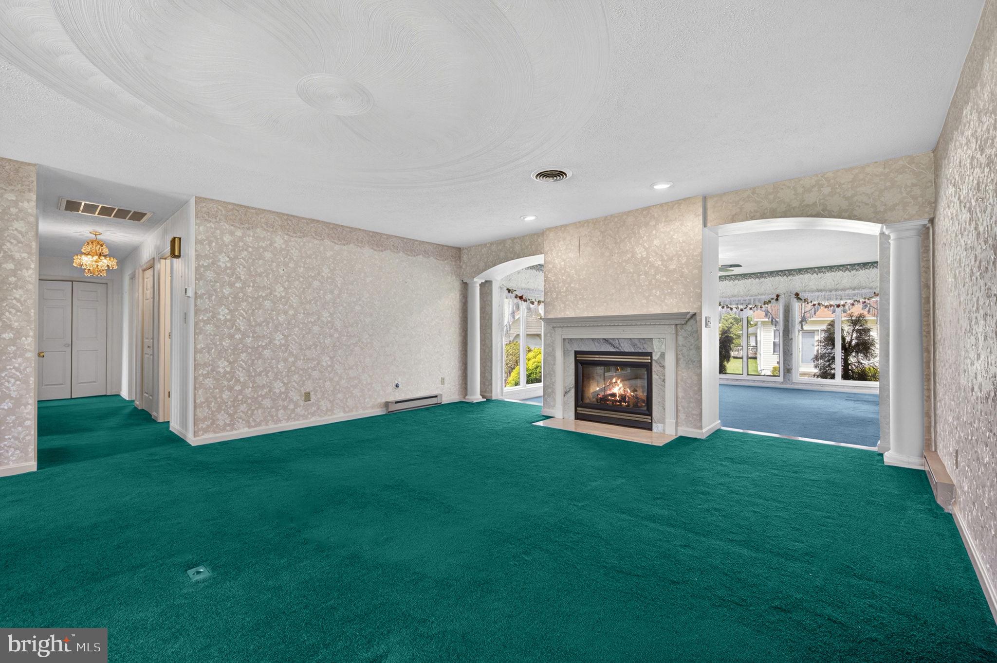 109 Rockbridge Road Stephens City, VA 22655 - Photo 8 of 52 Double-sided fireplace for those cooler evenings