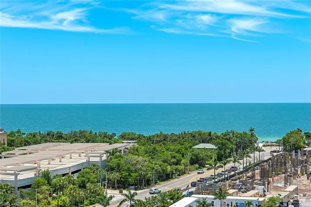 a view of city and ocean