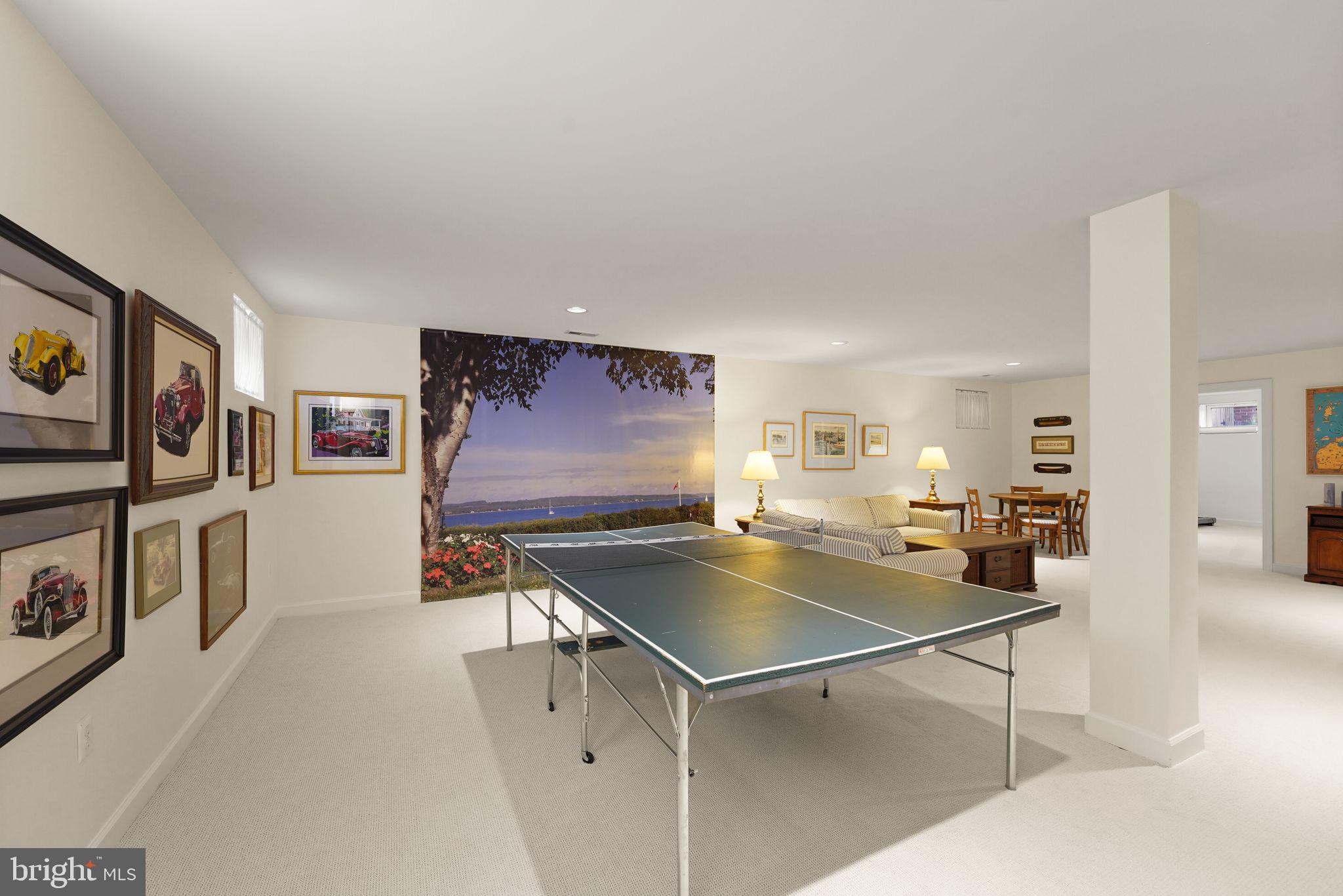 6651 Avignon Boulevard Falls Church, VA 22043 - Photo 36 of 51 a room with table tennis and flat screen tv