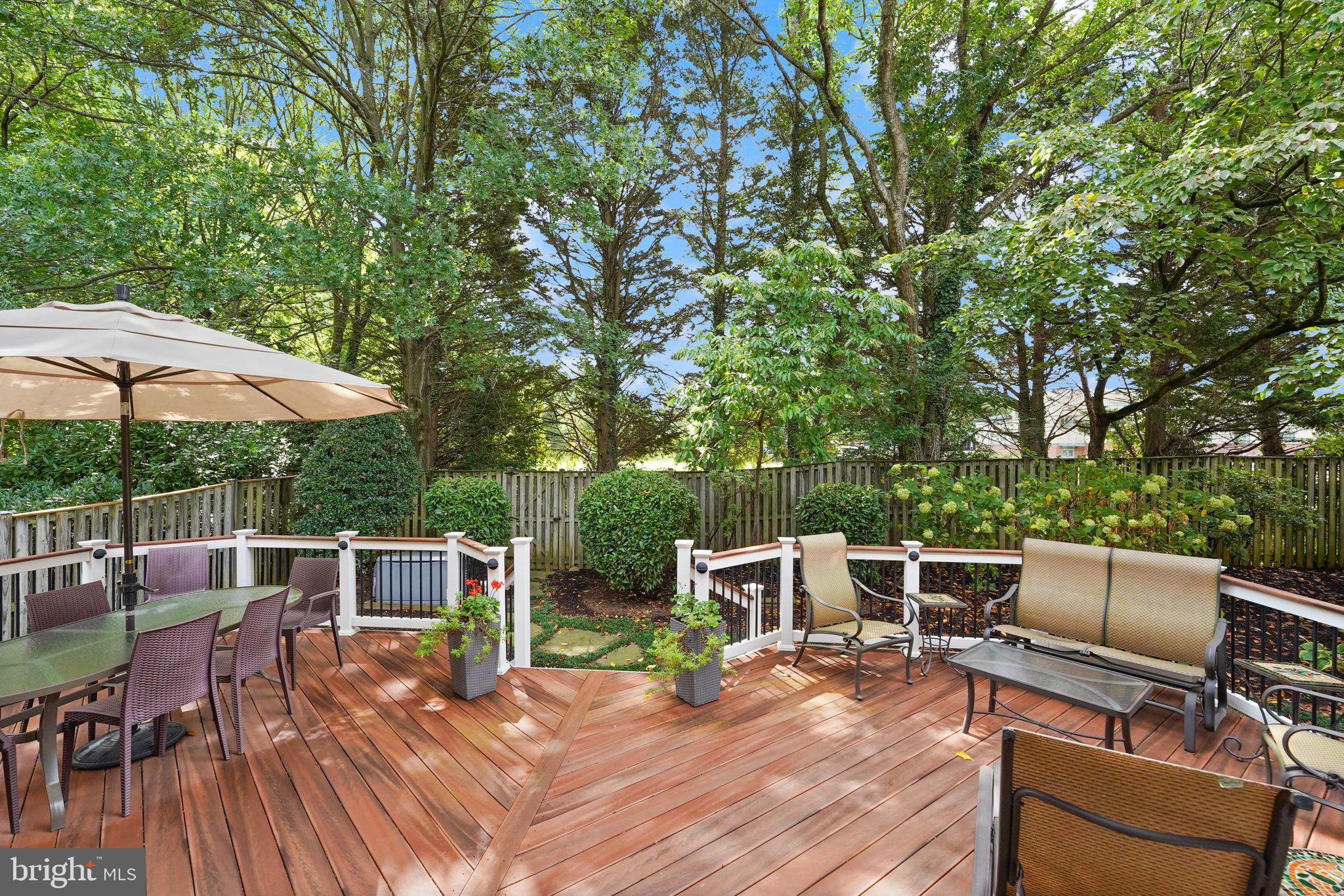 6651 Avignon Boulevard Falls Church, VA 22043 - Photo 42 of 51 a view of backyard with seating space
