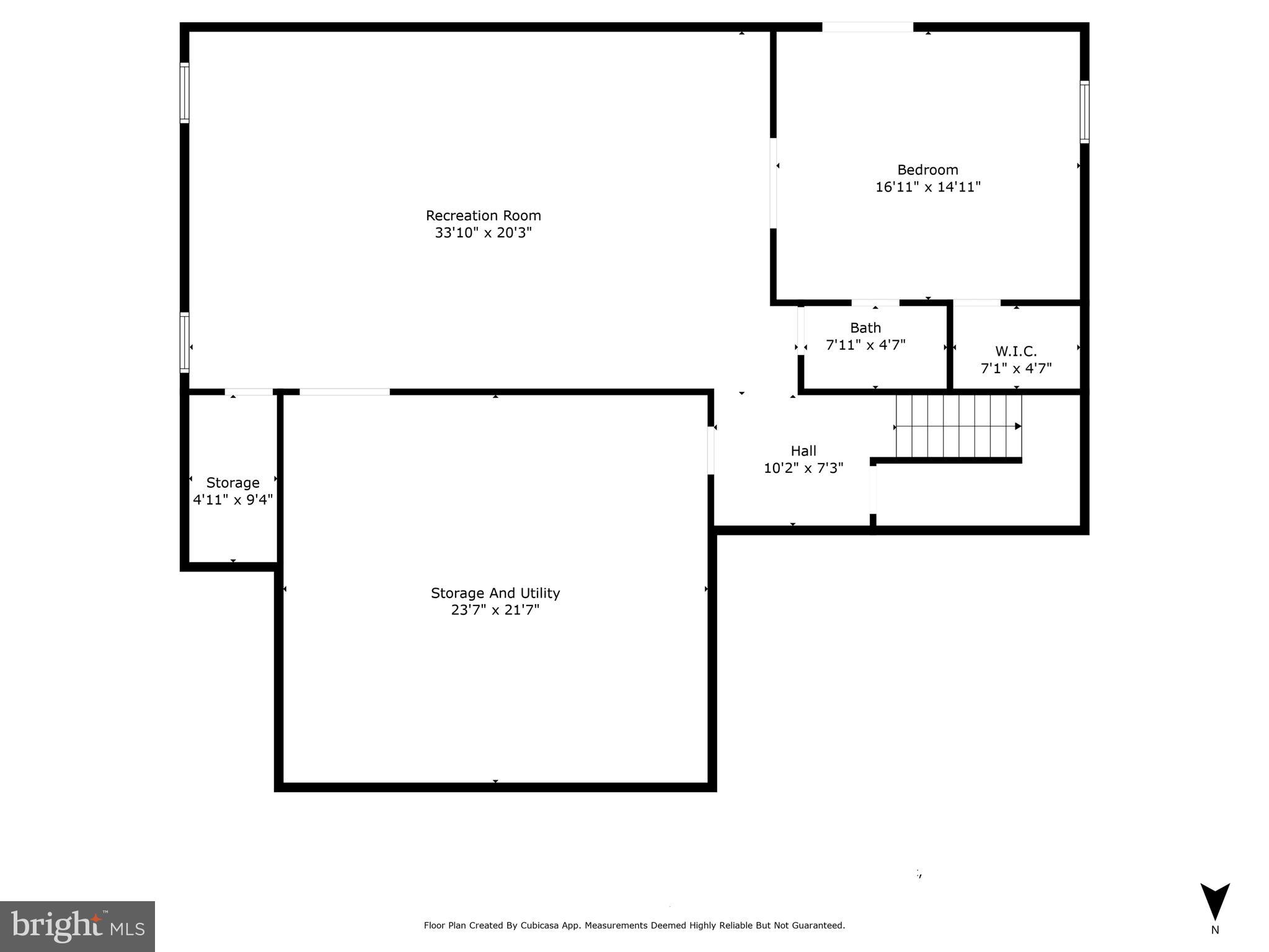 6651 Avignon Boulevard Falls Church, VA 22043 - Photo 50 of 51 Floor Plan - Lower Level